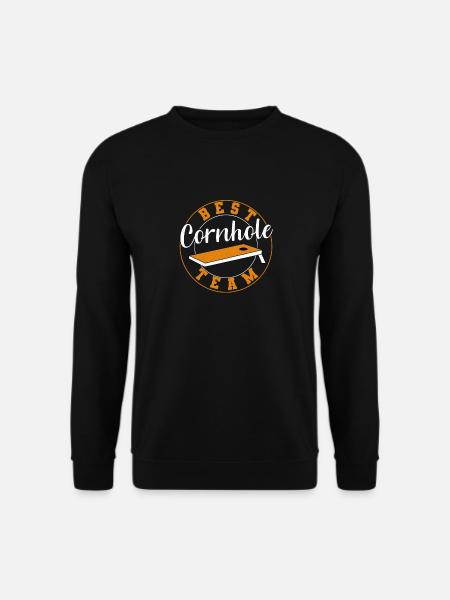 Meilleure équipe Cornhole Cornhole - Sweat-shirt Unisexe - noir