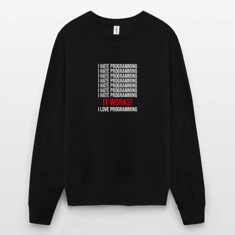 Programmierer Ich Hasse Programmieren Unisex Pullover