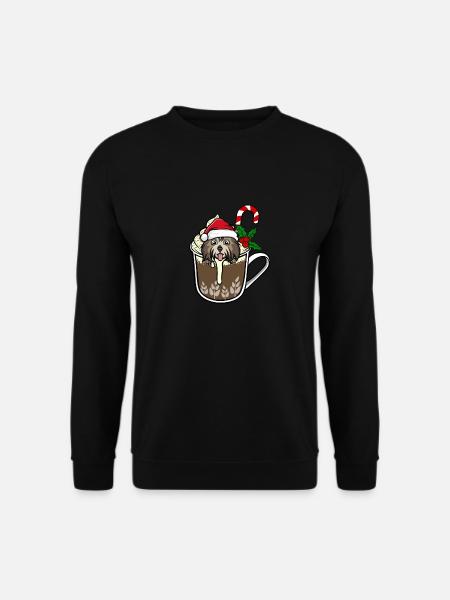 Cocoa Havanese Christmas - Unisex Sweatshirt - black