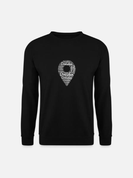 Dresden - Unisex Pullover - Schwarz