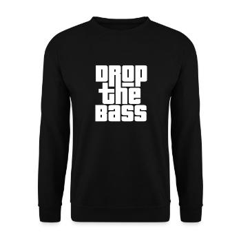 Laissez tomber la musique Bass Drum and Bass DJ - Sweat-shirt Unisexe - noir - Devant - Alina (178cm) & Michal (187cm)
