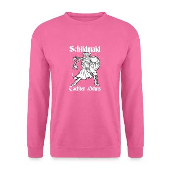 Dicton de la fille viking Schildmaid Odin - Sweat-shirt Unisexe - rose - Devant