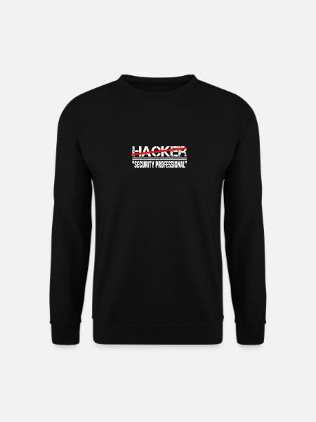 Expert en cybersécurité informatique Nerd Hacking - Sweat-shirt Unisexe - noir