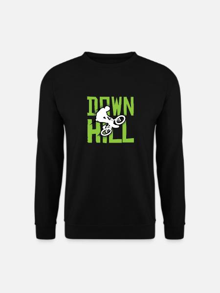 Downhill lettering - Unisex Sweatshirt - black