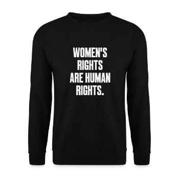 Fight Against Racism cool design pour - Sweat-shirt Unisexe - noir - Devant - Alina (178cm) & Michal (187cm)