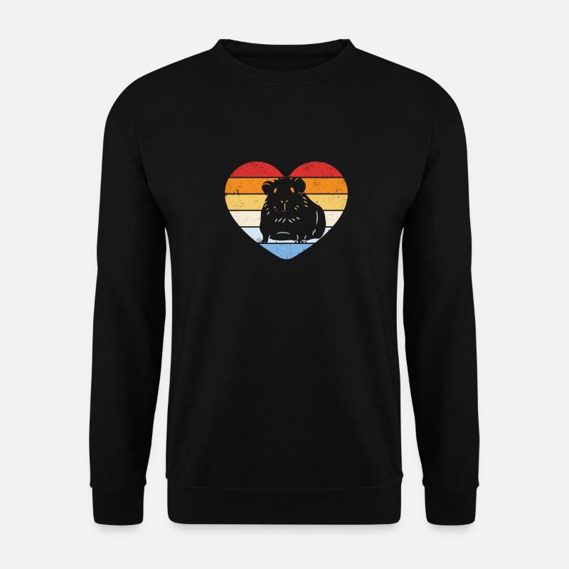 Cochons d’Inde millésimés - Sweat-shirt Unisexe - noir