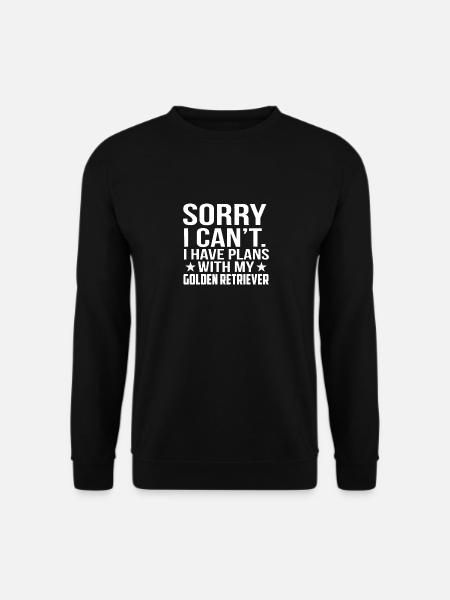 Golden Retriever - Unisex Pullover - Schwarz