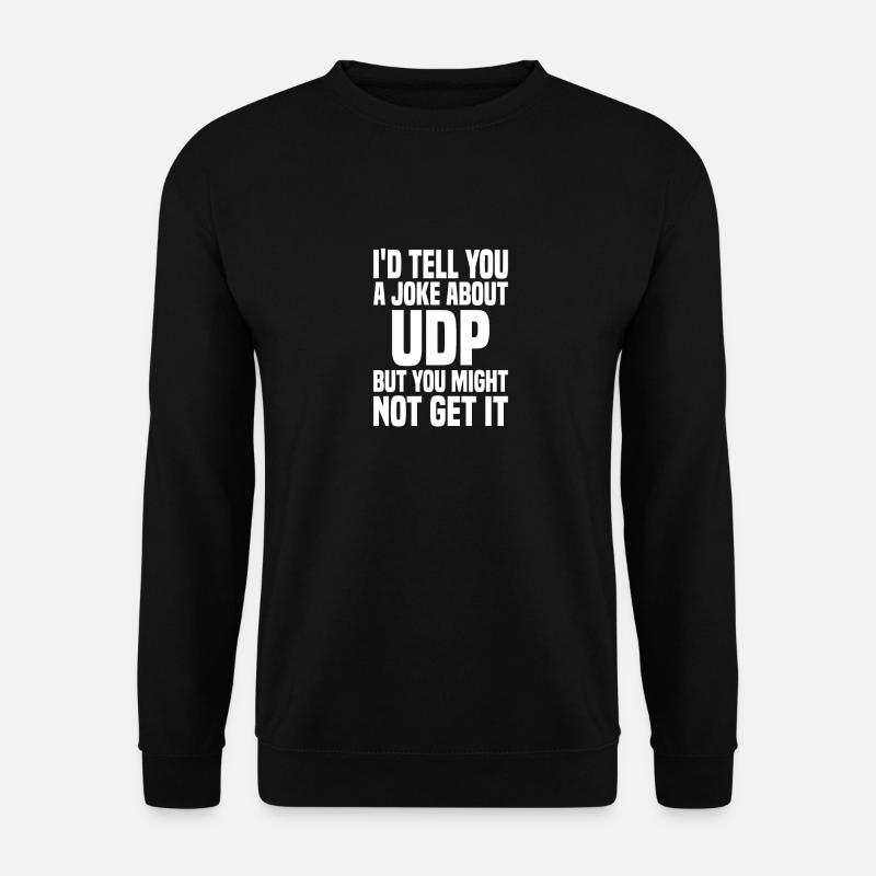 IT Cyber Security Experte Nerd Hacking - Unisex Pullover - Schwarz