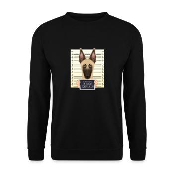 Mom I Can Explain Malinois Mom I Malinois - Unisex Pullover - Schwarz - Vorne - Alina (178cm) & Michal (187cm)