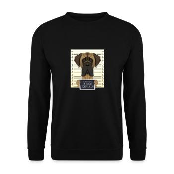 Dear Mom I Can Explain I Mastiff Mom I Mastiff - Unisex Sweatshirt - black - Front - Alina (178cm) & Michal (187cm)