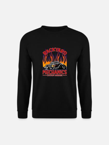 Backyard Mechanics - Unisex Pullover - Schwarz