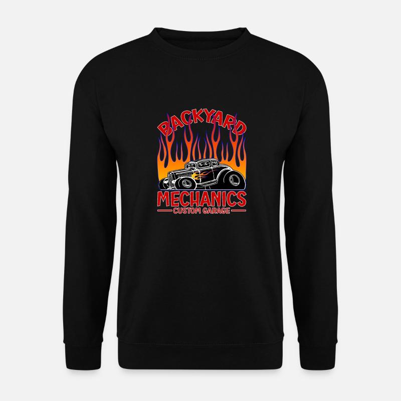 Backyard Mechanics - Unisex Pullover - Schwarz