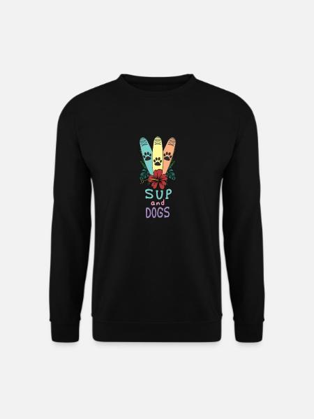 sup dog - Unisex Sweatshirt - black