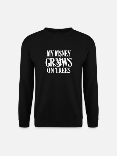 Mein Geld wächst auf Trees Arborist - Unisex Pullover - Schwarz