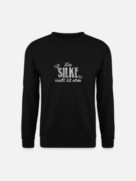 silke - Unisex Pullover - Schwarz