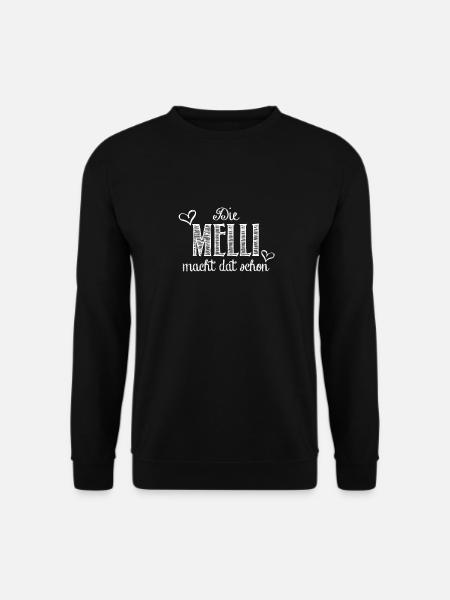melli - Unisex Pullover - Schwarz
