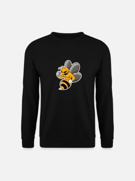 conception cool de guêpe - Sweat-shirt Unisexe - noir