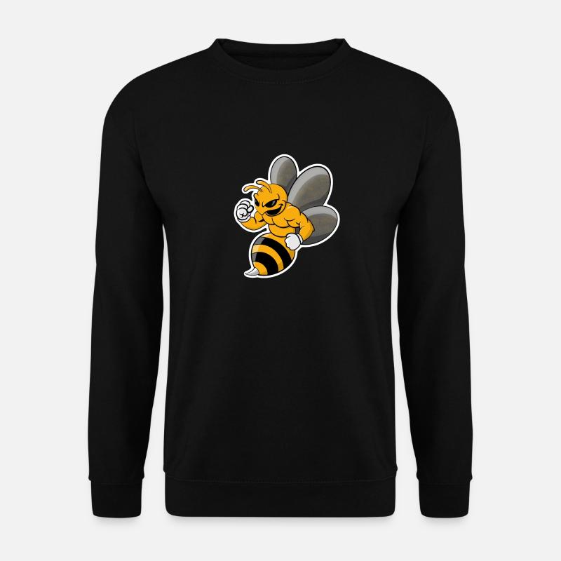 wasp cool design - Unisex Sweatshirt - black
