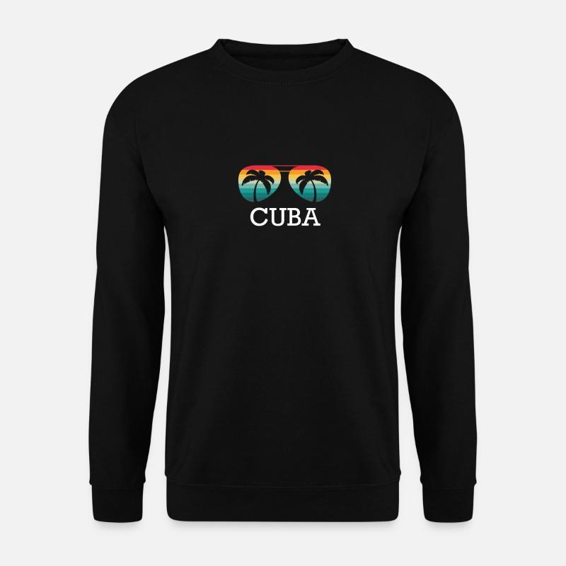 Cuba Sunglasses - Unisex Sweatshirt - black