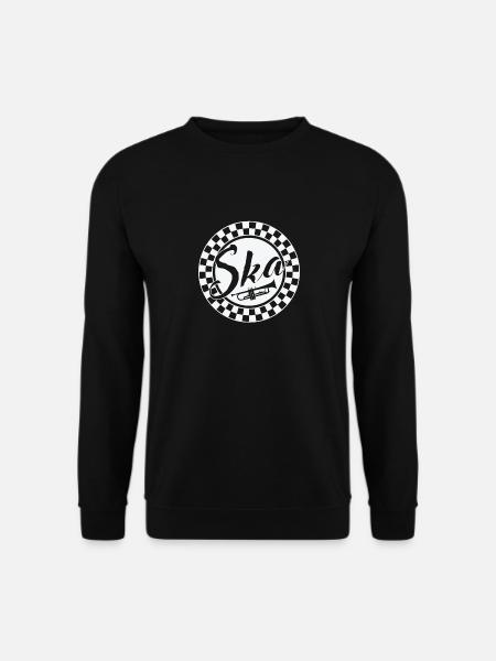 Ska Music Trumpet Swing Jazz Music Style - Unisex Sweatshirt - black