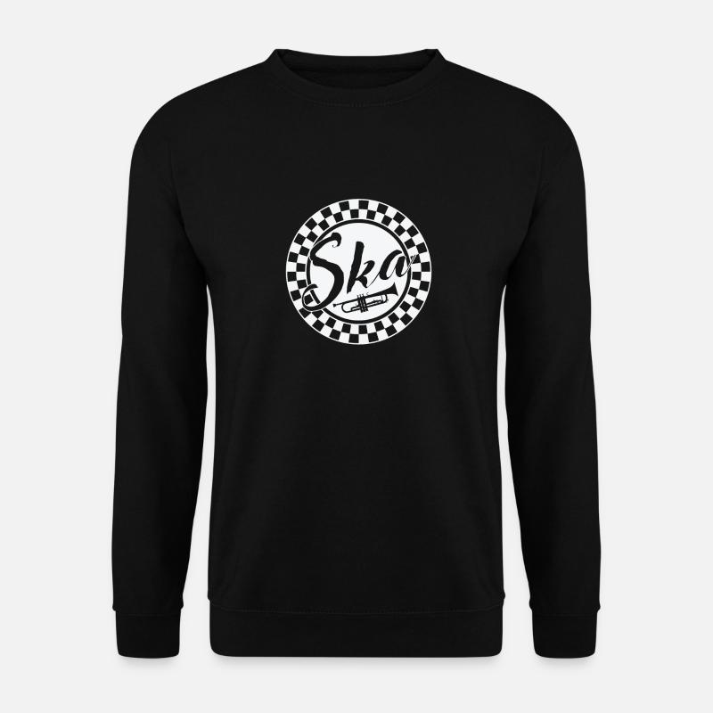 Ska Musik Trompete Swing Jazz Musikstil - Unisex Pullover - Schwarz