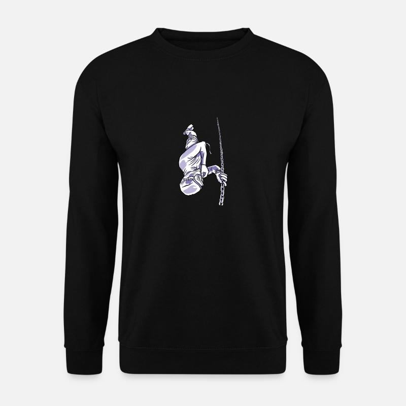 Apnée Plongée apnée Respiration Apnée Plongée profonde - Sweat-shirt Unisexe - noir