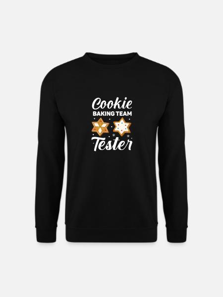 Cookie Baking Team Tester - Weihnachten Backen - Unisex Pullover - Schwarz