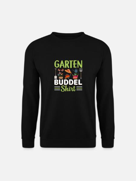 Garten Gemüse Schrebergarten - Unisex Pullover - Schwarz