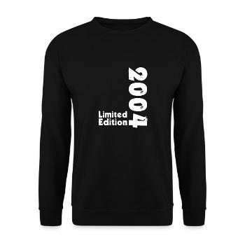 18th Birthday Limited Edition 2004 - Unisex Sweatshirt - black - Front - Alina (178cm) & Michal (187cm)
