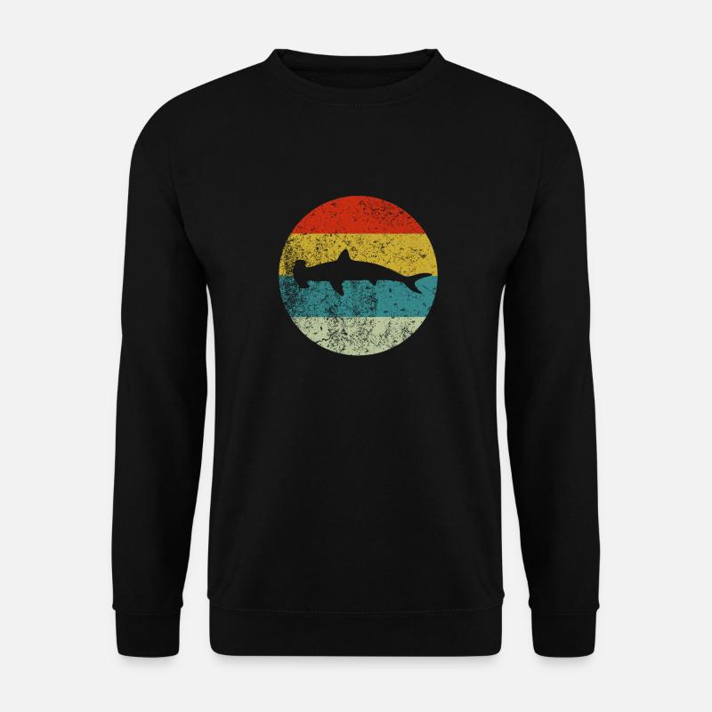 hammerhead shark - Unisex Sweatshirt - black