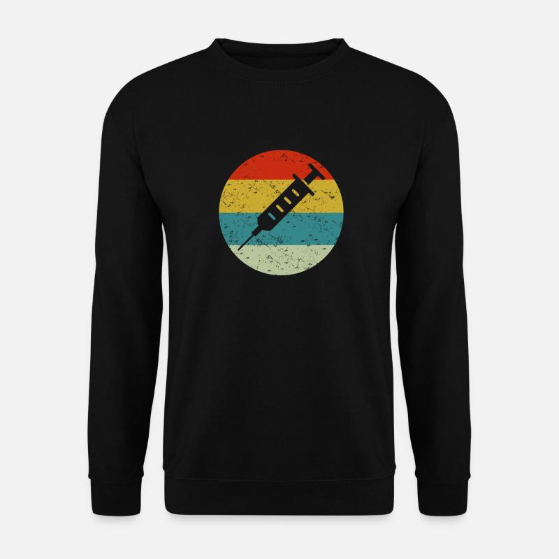 Impfstoffe Jahrgang - Unisex Pullover - Schwarz
