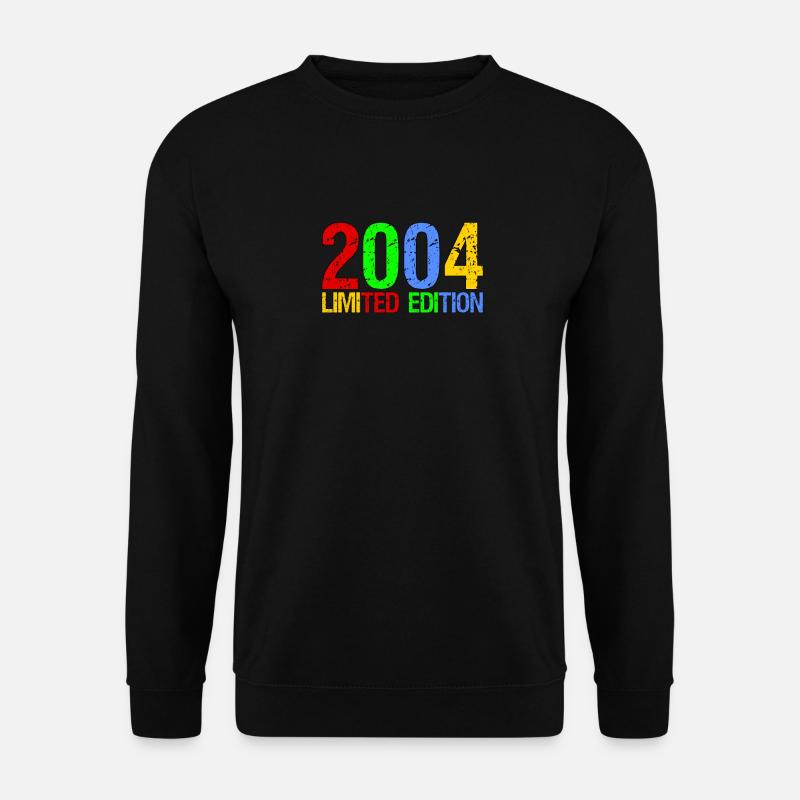 18th Birthday 2004 Limited Edition - Unisex Sweatshirt - black
