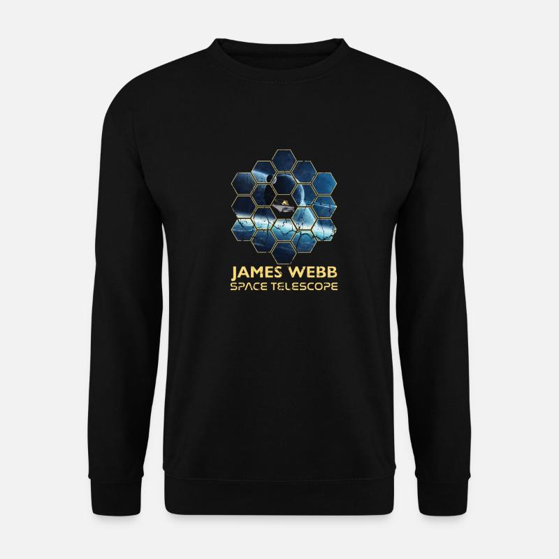jwst James Webb Space Telescope - Unisex Sweatshirt - black
