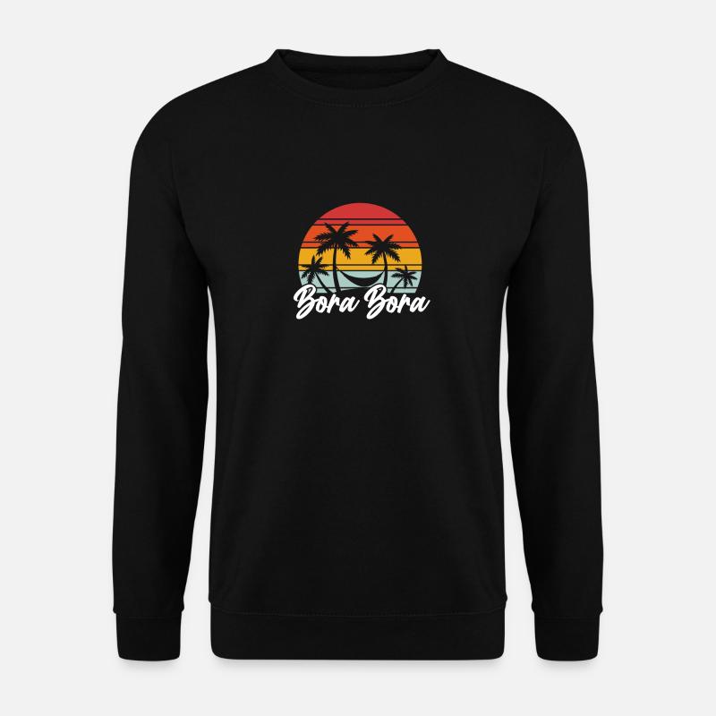 Bora Bora - Sweat-shirt Unisexe - noir