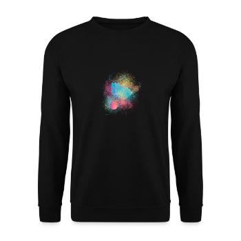 Badminton Shuttlecock Player Racket Ball Sport - Sweat-shirt Unisexe - noir - Devant - Alina (178cm) & Michal (187cm)