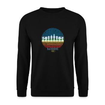Chess Chess Chess Player Chess - Unisex Sweatshirt - black - Front - Alina (178cm) & Michal (187cm)