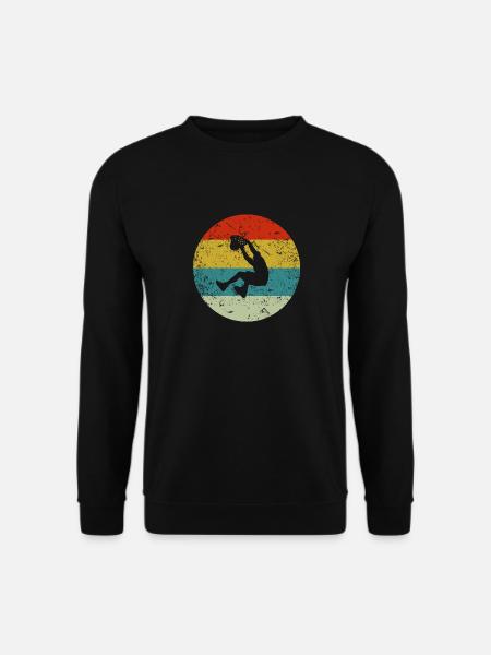 vintage basketball - Unisex Sweatshirt - black