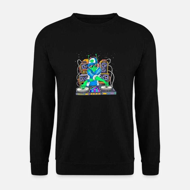 DJ Alien - Unisex Pullover - Schwarz