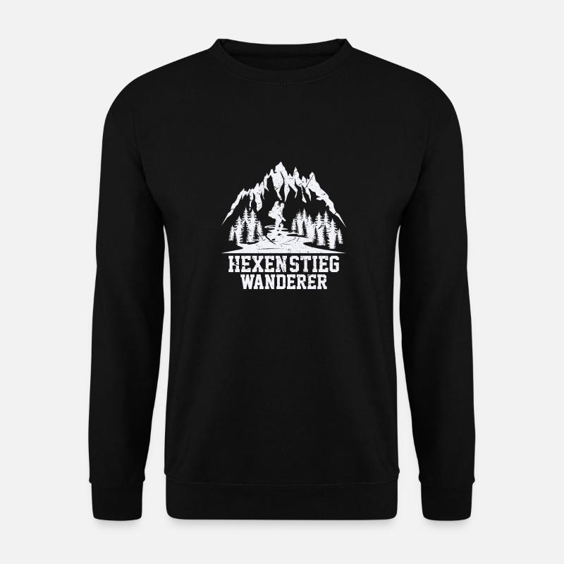Hexenstieg Wanderer - Unisex Pullover - Schwarz