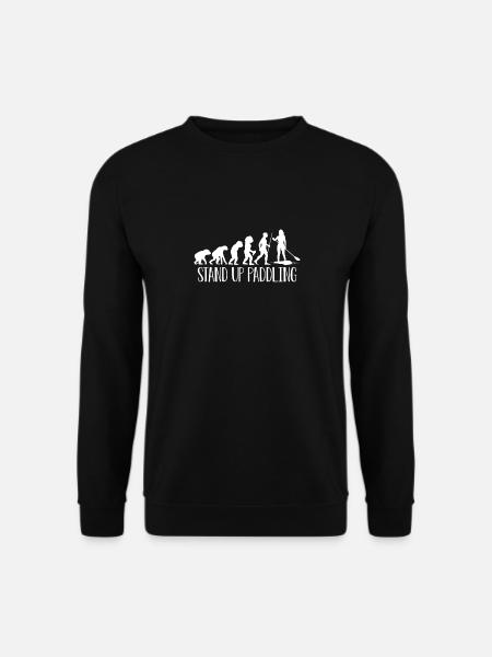 Stand Up Paddling Paddle Board SUP Board Evolution - Unisex Pullover - Schwarz