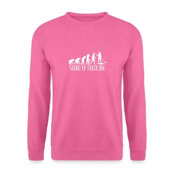 Stand Up Paddling Paddle Board SUP Board Evolution - Unisex Pullover - Pink - Vorne