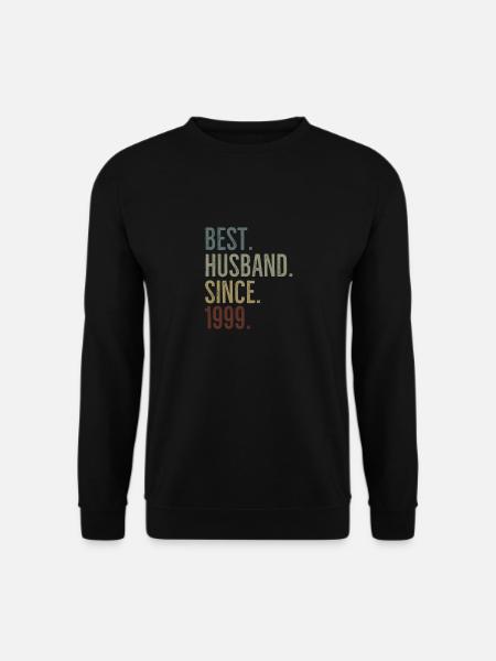 Best Husband Since 1999 - Unisex Sweatshirt - black