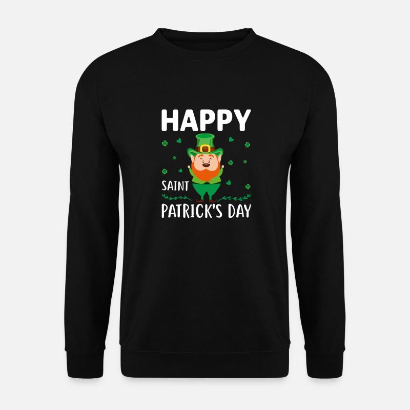 Happy Saint Patrick´s Day - Unisex Pullover - Schwarz