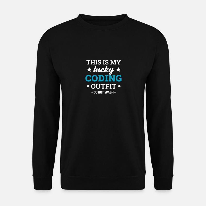Coding Programmieren Informatiker - Unisex Pullover - Schwarz