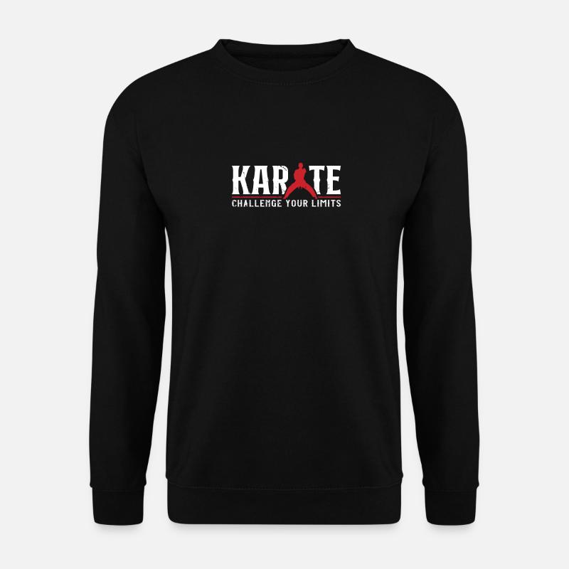 Karate Challenge your Limits | Karate - Unisex Pullover - Schwarz