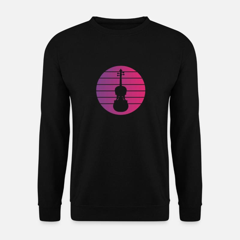 Bratsche Viola Bratschist Bratschenspieler - Unisex Pullover - Schwarz