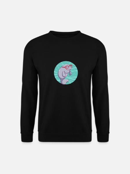 Love Manatees - Unisex Sweatshirt - black