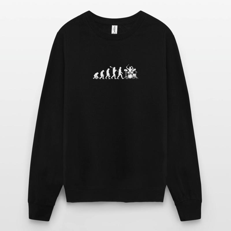 Drummer Evolution Drums Drummer Unisex Sweatshirt