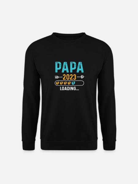 Papa 2023 - Unisex Pullover - Schwarz