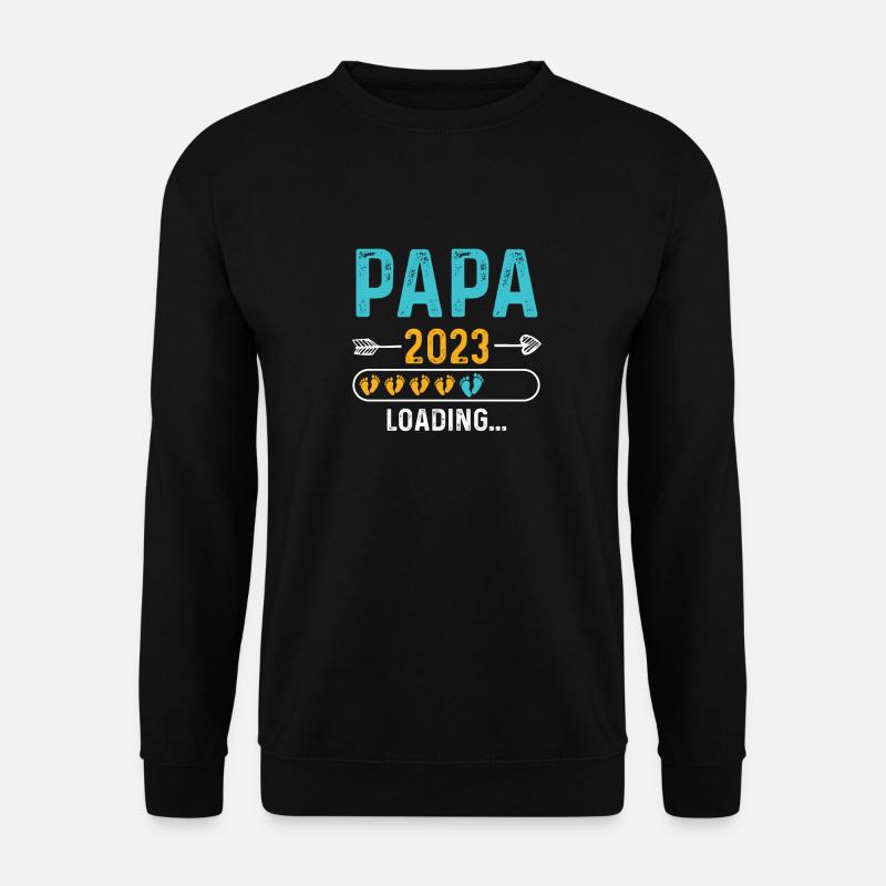 Papa 2023 - Unisex Pullover - Schwarz